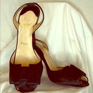 Christian Louboutin Black Heels Size 37